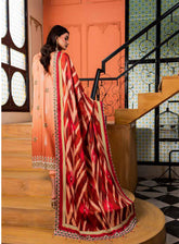 Signature Prints By Nureh Printed Marina Unstitched 3 Piece Suit - 82